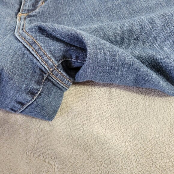 Bandolino Women's 20WS Jeans Mandie Dark Blue Denim Petite 38x27.5 SL83E - Picture 4 of 10